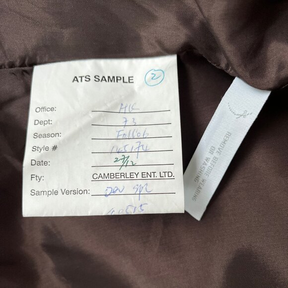 VINTAGE Ann Taylor Animal Print Leopard Print Velvet Blazer with Embroidered A… - Picture 11 of 12